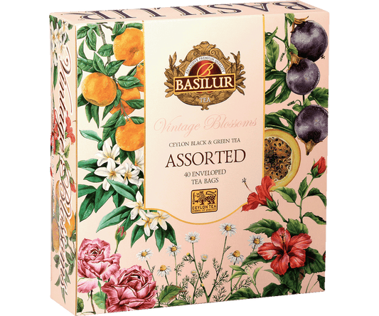 Té Ceylon -Vintage Blossom Surtido 40 Bolsitas