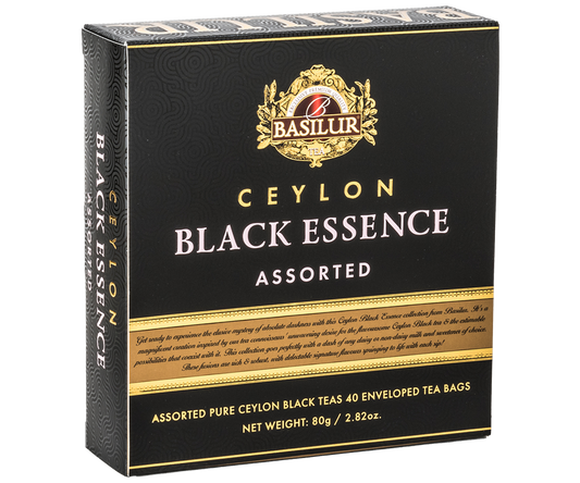 Té negro Ceylon -Black Essence Tea Surtido 40 Bolsitas